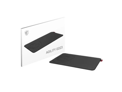MSI Agility GD23 | Mouse pad | 220 x 320 x 3 mm | Black