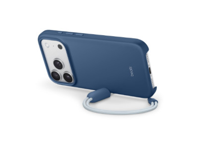 Apple iPhone 17 Pro Kickstand Case with MagSafe and Camera Control - Bedrock Blue | Apple