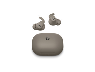 Beats Powerbeats Fit - Wireless Noise-Cancelling Workout Earbuds with Ultimate Secure Fit - Gravel Grey | Beats