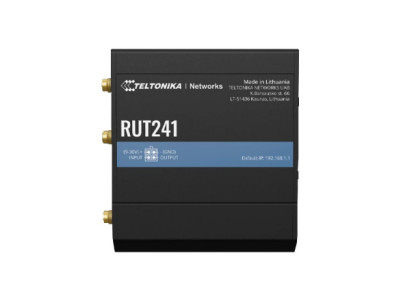 Teltonika | LTE Router | RUT241 | 802.11n | 10/100 Mbit/s | Ethernet LAN (RJ-45) ports 1 | Mesh Support No | MU-MiMO No | 2G/3G/