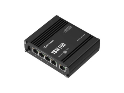 Teltonika | Ethernet Switch | TSW100 | Unmanaged | Wall-mountable