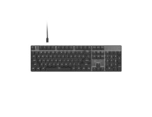 Natec Amberjack | Keyboard | Wired | US | Linear | White backlight, Hot-swappable switches, Anti-ghosting, Built-in memory, Macr