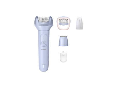 Philips Epilator | BRE711/00 Series 8000 | Operating time (max) 60 min | Number of power levels 2 | Wet & Dry | Blue