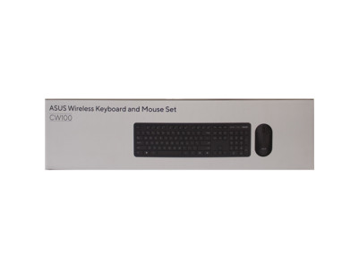 SALE OUT. ASUS CW100 KEYBOARD+MOUSE/BK/UI/104 | SALE OUT. | Asus CW100 | Keyboard and Mouse Set | Wireless | US | Black | DEMO