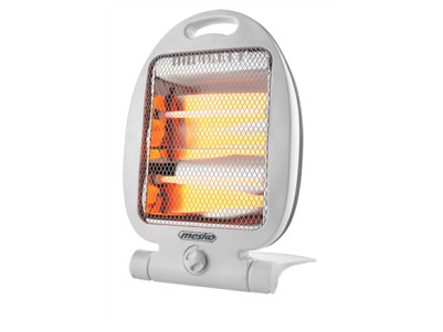 Mesko | Heater | MS 7710 | Halogen Heater | 800 W | Number of power levels 2 | White