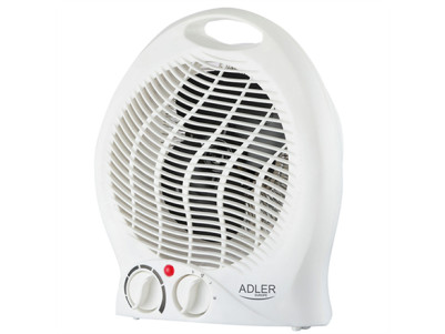 Adler | Heater | AD 7728 | Fan Heater | 2000 W | Number of power levels 2 | White