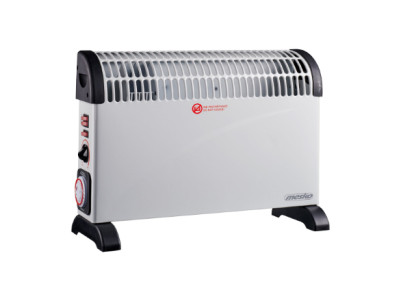 Mesko | Convector Heater with Timer and Turbo Fan | MS 7741w | Convection Heater | 2000 W | Number of power levels 3 | White