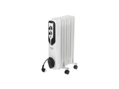 Adler | Oil-Filled Radiator | AD 7815 | Oil Filled Radiator | 1500 W | Number of power levels 3 | White