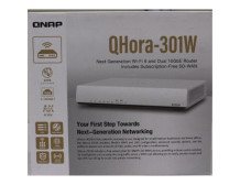 SALE OUT. QNAP QHora-301W WiFi 6 up to 3.5Gbps Speed AX optimized Quad-Core Processor 4x4 MU-MIMO & OFDMA 2* 10GbE (Multi-Gig) W