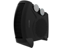 Cecotec ReadyWarm 2000 Max Dual Black | Fan heater | 2000 W | Number of power levels 3 | Suitable for rooms up to 20 m | Black