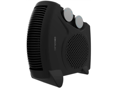 Cecotec ReadyWarm 2000 Max Dual Black | Fan heater | 2000 W | Number of power levels 3 | Suitable for rooms up to 20 m | Black
