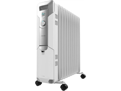 Cecotec ReadyWarm 11000 Space | Oil Radiator | 2500 W | Number of power levels 3 | Suitable for rooms up to 25 m | White