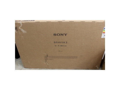 SALE OUT. Sony K75S35B Bravia 3 75" (189cm) 4K Ultra HD Smart Google D-LED TV | SALE OUT. | Sony TV | K75S35B Bravia 3 | 75 | Sm