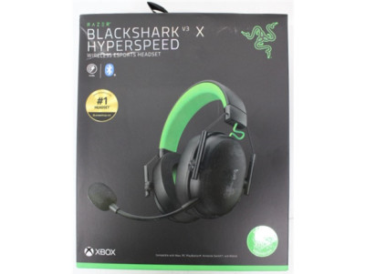 SALE OUT. Razer BlackShark V3 X HyperSpeed for Xbox Gaming Headset, Over-Ear,Wireless, Black | Razer DAMAGED PACKAGING