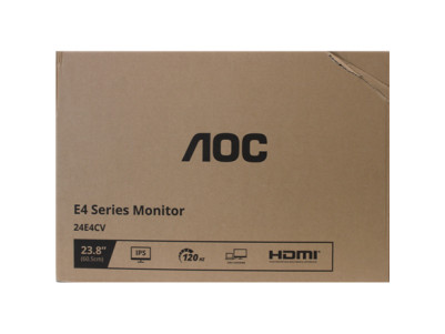 SALE OUT. AOC 24E4CV 23.8 IPS 1920x1080/300cd/m /4ms/DisplayPort HDMI Headphone out | SALE OUT. | AOC | 24E4CV | 23.8 " | IPS | 