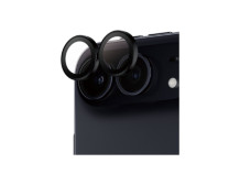 PanzerGlass Hoops | Camera Lens | Apple | iPhone Duo | Metal/Silicone | Black