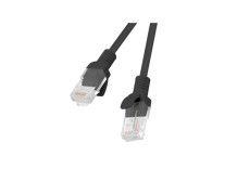 Lanberg Patchcord CAT.5E UTP 1.5M fluke passed 10-pack, Black | PCU5-20CC-0150-BK