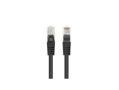 Lanberg Patchcord CAT.6 UTP 3M fluke passed 10-pack, Black | PCU6-20CC-0300-BK