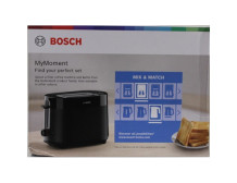 SALE OUT. Bosch Compact Toaster | TAT2M123 MyMoment | Power 950 W | Number of slots 2 | Housing material Plastic | Black | DAMAG
