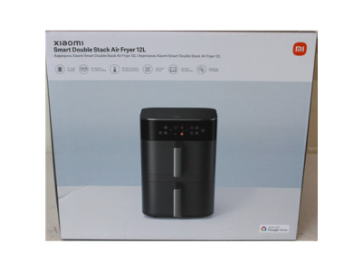 SALE OUT. Xiaomi Dual Zone Air Fryer 12L EU | Xiaomi Smart Double Stack Air Fryer 12L | Power 2800 W | Capacity 12 L | Black | D