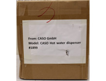 SALE OUT. Caso 01899 Hot Water Dispenser NOT ORIGINAL PACKAGING, SCRATCHED, DEMO | SALE OUT. | Caso NOT ORIGINAL PACKAGING, SCRA