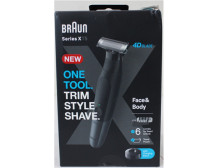 SALE OUT. Braun XT5300 Series XT5 Face&Body Hair trimmer, Black/Silver | Braun Face and Body Hair trimmer | XT5300 Series XT5 | 
