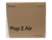 SALE OUT. Fractal Design Pop 2 Air, Black Solid | Fractal Design Case | Pop 2 Air | ATX | Black Solid | DAMAGED PACKAGING, SCRAT