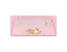 Razer Ornata V3 Tenkeyless | Gaming keyboard | Wired | US | Razer Mecha-Membrane Switches | Wrist Rest | Pikachu Eevee Edition