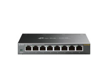 TP-LINK | Switch | TL-SG108E | Web managed | Wall mountable | Gigabit Ethernet (copper) ports quantity 8 | Power supply type Ext