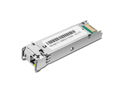 TP-LINK | 1000 Base-BX WDM Bi-Directional SFP Module | TL-SM321A-2 | 9/125 m SMF (Single-Mode Fiber) | 9/125 m SMF (Single-Mode 
