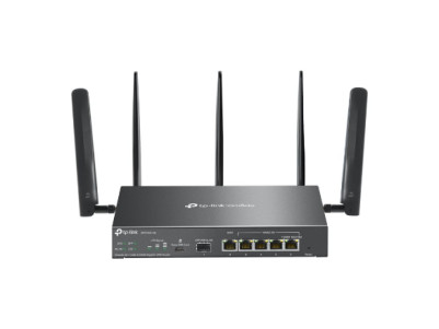 TP-LINK | Omada 4G+ Cat6 AX3000 Gigabit VPN Router | ER706W-4G | 802.1q | 10/100/1000 Mbit/s | Mesh Support Yes | MU-MiMO Yes | 