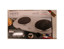 SALE OUT. Camry | CR 6511 | Number of burners/cooking zones 2 | Rotary knobs | Electric | Stainless steel | DAMAGED PACKAGING