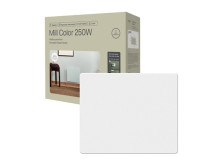 Mill Color Panel Heater | COLOR250 | Panel Heater | 250 W | Suitable for rooms up to 2-5 m | Matte White | IPX4