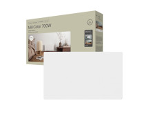 Mill Color Panel Heater | COLOR700DN | Panel Heater | 700 W | Suitable for rooms up to 9-12 m | Matt White | IPX4