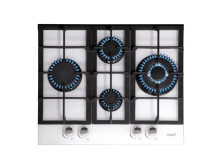 CATA | hob | LCI 6031 WH | Gas on glass | Number of burners/cooking zones 4 | Rotary knobs | White