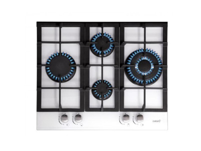 CATA | hob | LCI 6031 WH | Gas on glass | Number of burners/cooking zones 4 | Rotary knobs | White