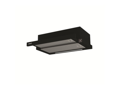 CATA Hood | TFH 6430 GBK | Telescopic | Energy efficiency class A+ | Width 59.8 cm | 391.5 m /h | Electronic | LED | Black