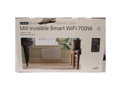SALE OUT. Mill PA700WIFI4 Panel Heater with WiFi Gen 4 700 W Suitable for rooms 9-12 m White IPX4 | Mill Invisible Smart WiFi He