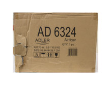 SALE OUT. ADLER AD 6324 Dual Air Fryer Oven, 11 L | Adler DAMAGED PACKAGING | 24 month(s)