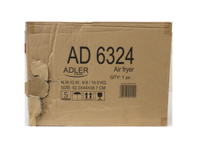 SALE OUT. ADLER AD 6324 Dual Air Fryer Oven, 11 L | Adler DAMAGED PACKAGING | 24 month(s)