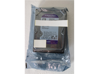 SALE OUT. Western Digital Hard Drive | Purple WD23PURZ | 2000 GB | REFURBISHED