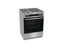 Gorenje GK6C4XF | Cooker | Hob type Gas | Oven type Electric | Stainless steel | Width 60 cm | Depth 60 cm | Grilling | Energy e