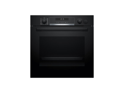 Bosch Oven | HRG578BB7 | 71 L | Electric | Pyrolysis | Knobs | Steam function | Height 59.5 cm | Width 59.4 cm | Black