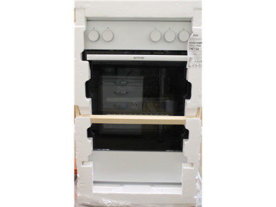 SALE OUT. Gorenje GG5A10WFFM Cooker, Gas hob, Gas oven, Width 50 cm, White | Gorenje GG5A10WFFM | Cooker | Hob type Gas | Oven t