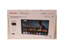 SALE OUT. Sharp 32HF2265EW 32" (81cm) HD Ready Google TV, White | SALE OUT. | Sharp 32HF2265EW | 32 | Smart TV | Google TV | Whi