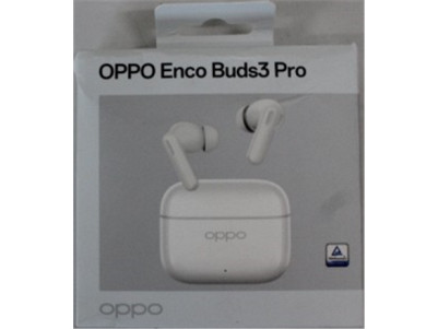 SALE OUT. OPPO Buds3 Pro (Glaze White), ETEK1, Glaze White | SALE OUT. | OPPO True wireless earphones | Buds3 Pro | Bluetooth | 